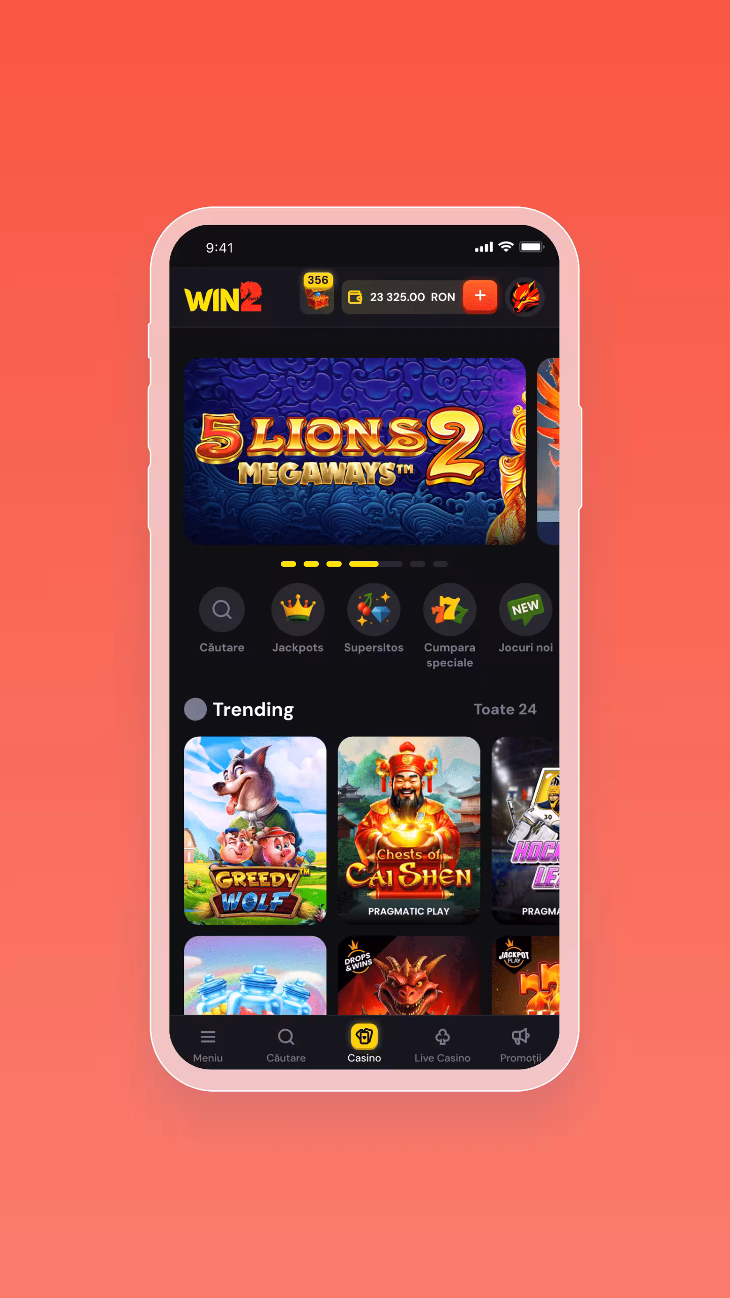 iGaming Mobile Application
